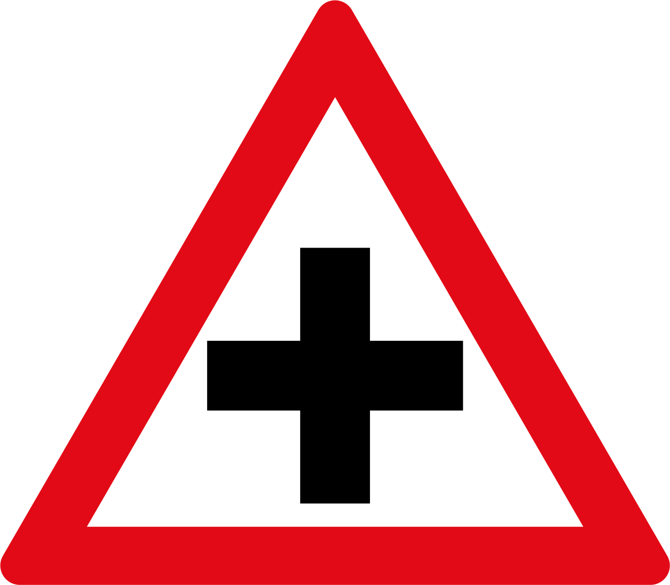 Crossroad ahead